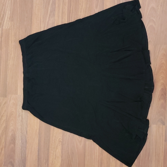 Slinky A-line skirt with Godet Pleats swing Large - Picture 4 of 4